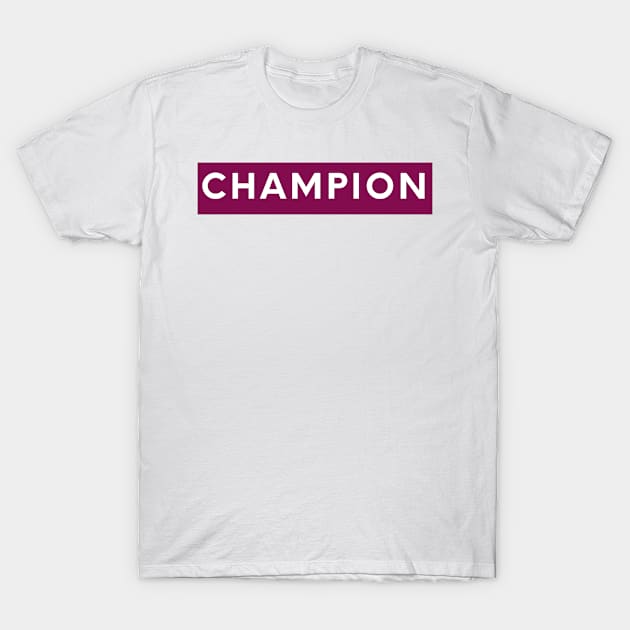 champion T-Shirt by Christian custom designz